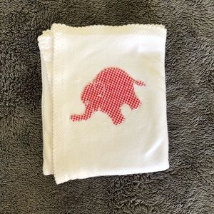Elephant baby blanket